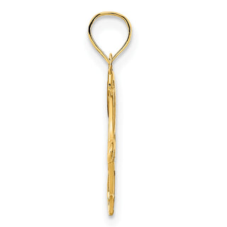 14k Yellow Gold Fancy Design Pendant
