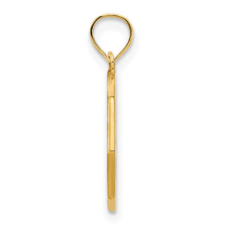 14k Yellow Gold Fancy Pendant D5086
