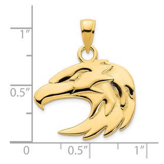 14k Yellow Gold Eagle Pendant D5091