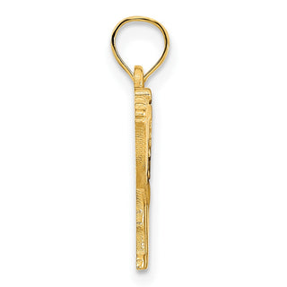 14k Yellow Gold Camel Pendant