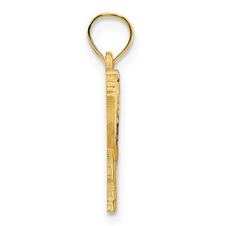 14k Yellow Gold Camel Pendant