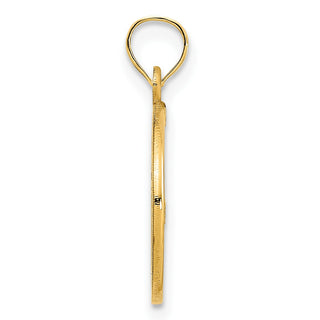 14k Yellow Gold Lighthouse Pendant