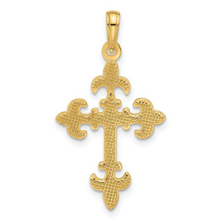 14K Yellow Gold Fancy Pendant D5291