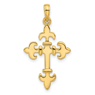 14K Yellow Gold Fancy Pendant D5291