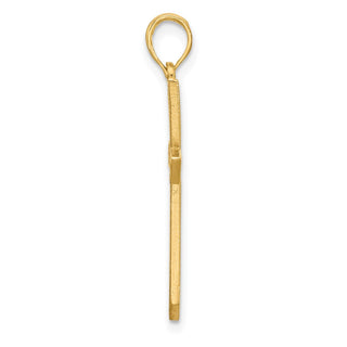 14K Yellow Gold Fancy Pendant D5350