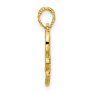 14K Yellow Gold Fancy Sweet 16 Charm D5482