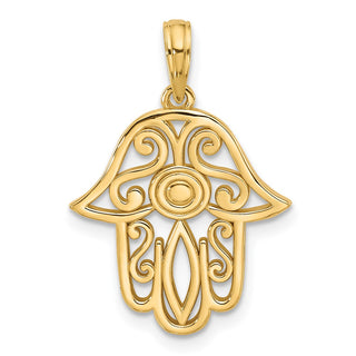 14K Yellow Gold Fancy Glyph Charm
