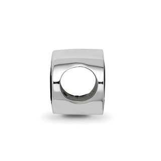Sterling Silver LogoArt Delta Delta Delta Sorority Greek Letters Enameled Oval Bead