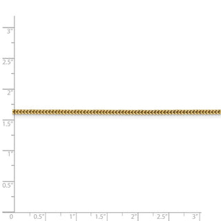 24" 14k Yellow Gold 1.4mm Franco Chain Necklace