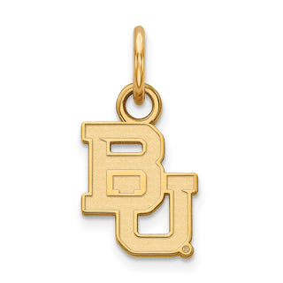 10k Gold LogoArt Baylor University Bears Extra Small Pendant