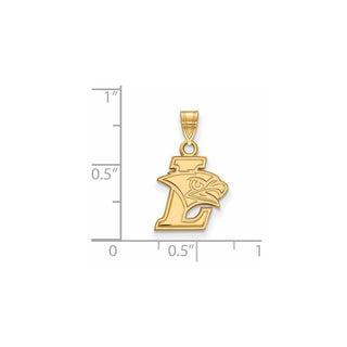 10k Gold LogoArt Lehigh University Small Pendant