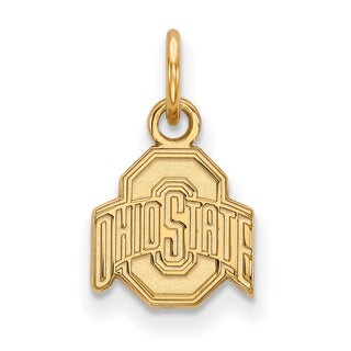 10k Gold LogoArt The Ohio State University Extra Small Pendant