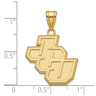 14k Gold LogoArt John Carroll University Medium Pendant