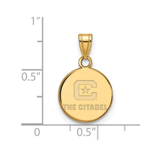 10k Yellow Gold LogoArt The Citadel Small Pendant 1Y002TCI