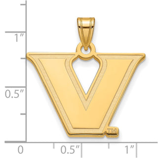 10k Yellow Gold LogoArt Vanderbilt University Large Pendant 1Y002VAU