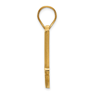 10k Gold LogoArt Oklahoma State University O-S-U Medium Pendant