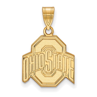10k Gold LogoArt The Ohio State University Medium Pendant