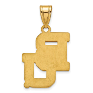 10k Gold LogoArt Baylor University Bears Large Pendant