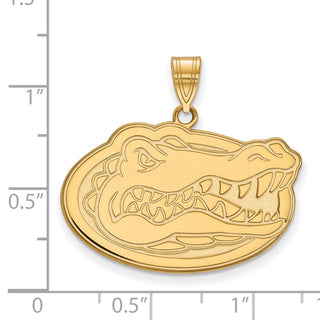 14k Gold LogoArt University of Florida Gator Large Pendant 4Y004UFL