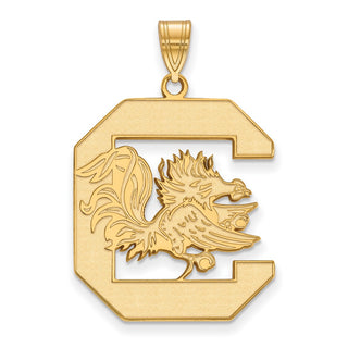 14k Gold LogoArt University of South Carolina Extra Large Pendant
