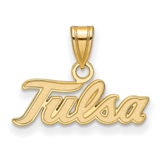 10k Gold LogoArt University of Tulsa T-U Small Pendant