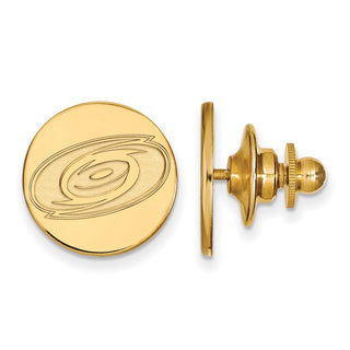 14k Gold NHL LogoArt Carolina Hurricanes Lapel Pin