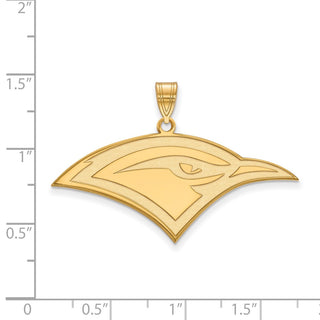 10k Gold LogoArt University of Tennessee at Chattanooga Mockingbird Large Pendant