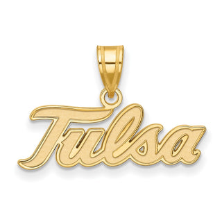 10k Gold LogoArt University of Tulsa T-U Large Pendant