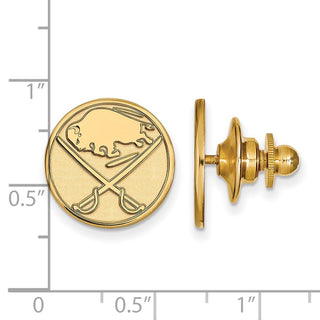 14k Gold NHL LogoArt Buffalo Sabres Lapel Pin