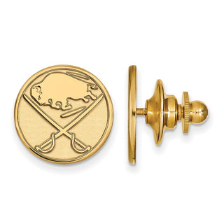 14k Gold NHL LogoArt Buffalo Sabres Lapel Pin