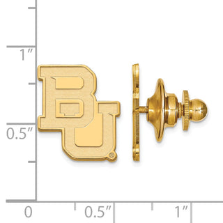 14k Gold LogoArt Baylor University Bears Lapel Pin