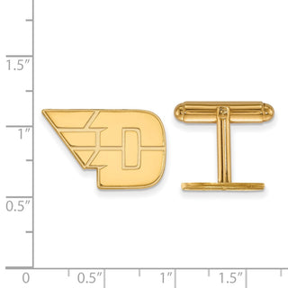 14k Gold LogoArt University of Dayton Cuff Links