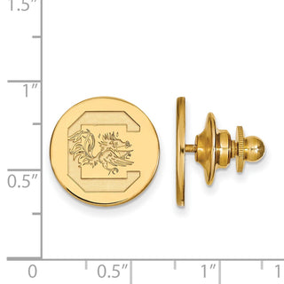 14k Gold LogoArt University of South Carolina Lapel Pin