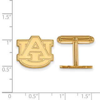 14k Gold LogoArt Auburn University Cuff Links