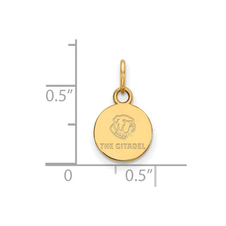 14k Yellow Gold LogoArt The Citadel XS Pendant