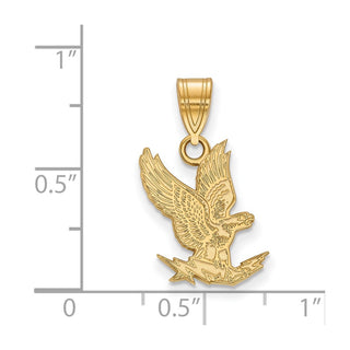 10k Gold LogoArt United States Air Force Academy Falcon Medium Pendant 1Y019USA