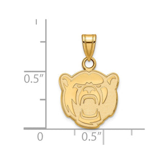10k Gold LogoArt Baylor University Small Pendant