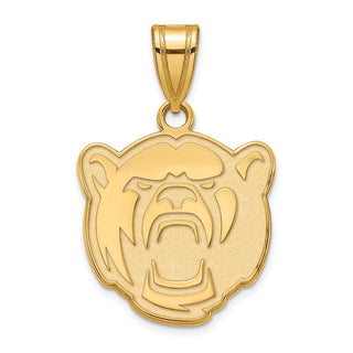 Sterling Silver Gold-plated LogoArt Baylor University Medium Pendant