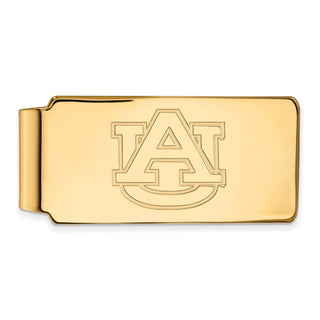 10k Gold LogoArt Auburn University Money Clip