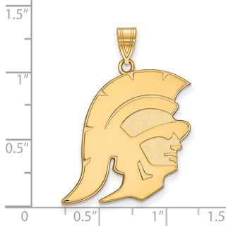 14k Gold LogoArt University of Southern California Trojan Extra Large Pendant