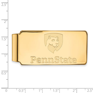 10k Gold LogoArt Penn State University Money Clip