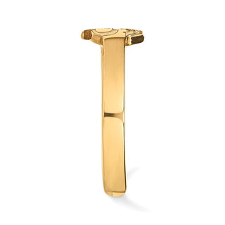 Sterling Silver Gold-plated LogoArt Florida State University F-S Toe Ring