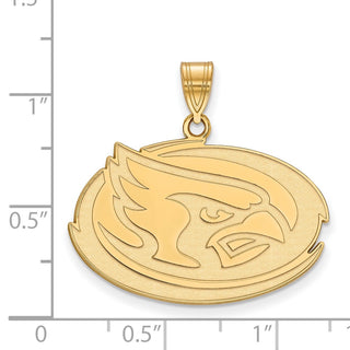 10k Gold LogoArt Iowa State University Cardinal Large Pendant 1Y030IAS
