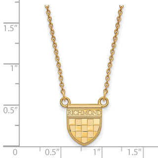 14k Yellow Gold LogoArt University of Richmond Medium Split Chain Necklace