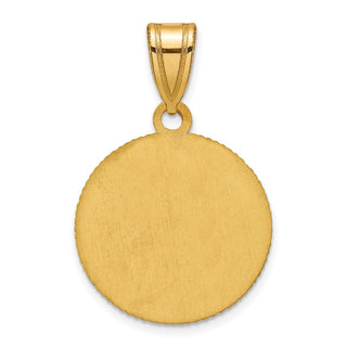 Sterling Silver Gold-plated LogoArt Baylor University Medium Crest Pendant