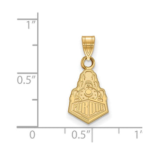 10k Gold LogoArt Purdue University Boilermakers Train Logo Small Pendant