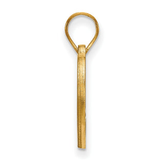 Sterling Silver Gold-plated LogoArt Wake Forest University W-F Deacon Heart Pendant