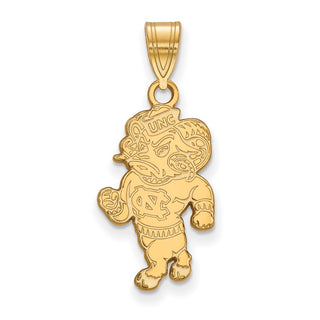 14k Gold LogoArt University of North Carolina Ram Large Pendant 4Y056UNC