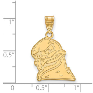 10k Gold LogoArt Virginia Tech HokieBird Large Pendant 1Y061VTE