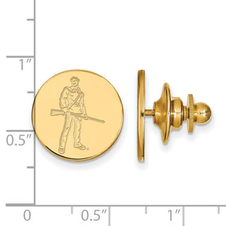 14k Gold LogoArt West Virginia University Mountaineer Lapel Pin